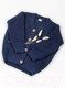 Миниатюра изображения товара Кардиган детский Amarobaby Knit / AB-OD21-KNIT19/20-128 (синий, р.128)