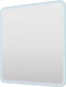 Миниатюра изображения товара Зеркало Пекам Marta 2 80x80 / marta2-80x80dcl (с подсветкой, сенсором на взмах руки и часами)
