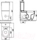 Миниатюра изображения товара Сливной бачок Creavit Mare YD.SET.032.12