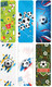 Миниатюра изображения товара Набор закладок Brauberg Football / 113161 (6шт)