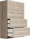 Миниатюра изображения товара Комод Mio Tesoro Сириус 4 ящика 2.02.02.060.3 (сонома)