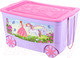 Миниатюра изображения товара Ящик для хранения El Casa KidsBox Принцесса и единорог / 640331 (лавандовый с розовой крышкой)