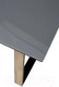 Миниатюра изображения товара Обеденный стол M-City Франк 160 / 480M04465 (графит/дуб галифакс черный)