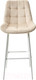 Миниатюра изображения товара Стул барный M-City Хофман / 688M04885 (H-06 бежевый велюр/белый)