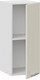 Миниатюра изображения товара Шкаф навесной для кухни ТриЯ Габриэлла 1В3 (белый/кремовый)
