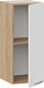 Миниатюра изображения товара Шкаф навесной для кухни ТриЯ Габриэлла 1В3 (дуб крафт золотой/сноу)