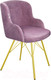 Миниатюра изображения товара Стул Sheffilton SHT-ST39/S37 (пыльная роза/золото)