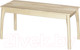 Миниатюра изображения товара Скамья Мебелик Массив (лак)