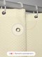 Миниатюра изображения товара Шторка-занавеска для ванны Home One Waffle 180x180 / 372244 (бежевый)