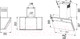 Миниатюра изображения товара Вытяжка наклонная Evelux Wing 60 BG