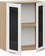 Миниатюра изображения товара Шкаф навесной для кухни ТриЯ Габриэлла 1В6С (дуб крафт золотой/сноу)