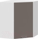 Миниатюра изображения товара Шкаф навесной для кухни ТриЯ Габриэлла 1В6У (белый/муссон)