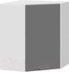 Миниатюра изображения товара Шкаф навесной для кухни ТриЯ Габриэлла 1В6У (белый/титан)