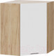 Миниатюра изображения товара Шкаф навесной для кухни ТриЯ Габриэлла 1В6У (дуб крафт золотой/сноу)