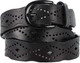 Миниатюра изображения товара Ремень женский Poshete 571-1807-S-BLK (черный)