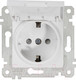 Миниатюра изображения товара Розетка Mutlusan Rita 2200 611 0201 (белый)