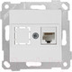 Миниатюра изображения товара Розетка Mutlusan Rita 2200-140-0101 (белый)