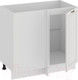 Миниатюра изображения товара Шкаф под мойку ТриЯ Лина 1Н9У (белый)