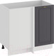 Миниатюра изображения товара Шкаф под мойку ТриЯ Лина 1Н9У (белый/графит)