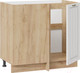 Миниатюра изображения товара Шкаф под мойку ТриЯ Лина 1Н9У (дуб крафт золотой/белый)