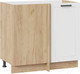 Миниатюра изображения товара Шкаф под мойку ТриЯ Лорас 1Н9У (дуб крафт золотой/холст белый)