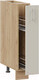 Миниатюра изображения товара Шкаф карго ТриЯ Габриэлла 1Н15К (дуб крафт золотой/кремовый)