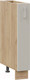 Миниатюра изображения товара Шкаф карго ТриЯ Габриэлла 1Н15К (дуб крафт золотой/кремовый)