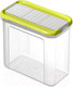 Миниатюра изображения товара Емкость для хранения Rotho Domino / 1742605070 (прозрачный/зеленый)