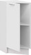 Миниатюра изображения товара Шкаф-стол кухонный ТриЯ Габриэлла 1Н3Т (белый/сноу)