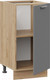 Миниатюра изображения товара Шкаф-стол кухонный ТриЯ Габриэлла 1Н4 (дуб крафт золотой/титан)