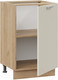 Миниатюра изображения товара Шкаф-стол кухонный ТриЯ Габриэлла 1Н5 (дуб крафт золотой/крем)