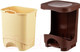 Миниатюра изображения товара Контейнер для мусора El Casa Бинго / 640326 (18л, бежево-коричневый)