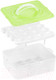 Миниатюра изображения товара Контейнер Perfecto Linea для хранения яиц 34-028233 (зеленый)