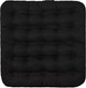 Миниатюра изображения товара Подушка на стул Smart Textile Уют с завязками 40x40 / T429 (лузга гречихи, черный)