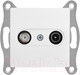 Миниатюра изображения товара Розетка Mutlusan 2100 157 0201 (белый)
