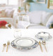 Миниатюра изображения товара Набор столовой посуды Arya Elegant Flora / 8680943109583 (белый)