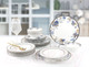 Миниатюра изображения товара Набор столовой посуды Arya Elegant Flora / 8680943109583 (белый)
