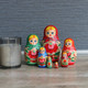 Миниатюра изображения товара Матрешка сувенирная Брестская Фабрика Сувениров Набор первых традиционных русских матрешек / 7018