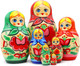Миниатюра изображения товара Матрешка сувенирная Брестская Фабрика Сувениров Набор первых традиционных русских матрешек / 7018