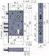 Миниатюра изображения товара Замок врезной Crit ЗВ-А3 Ассистент / 03124
