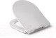Миниатюра изображения товара Сиденье для унитаза Roca The Gap Round 7801D12007 (белый)