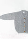 Миниатюра изображения товара Кардиган детский Amarobaby Knit / AB-OD21-KNIT19/11-128 (серый, р. 128)
