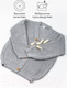 Миниатюра изображения товара Кардиган детский Amarobaby Knit / AB-OD21-KNIT19/11-128 (серый, р. 128)