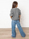 Миниатюра изображения товара Кардиган детский Amarobaby Knit / AB-OD21-KNIT19/11-128 (серый, р. 128)