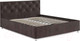 Миниатюра изображения товара Полуторная кровать Mebel-Ars Классик 140 (кордрой коричневый)