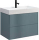 Миниатюра изображения товара Тумба под умывальник Belux Сиртаки НП 70-02 (179, голубой малахит матовый)