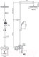 Миниатюра изображения товара Душевая система со смесителем Wisent W72416