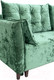 Миниатюра изображения товара Диван KRONES Цезарь 3 (велюр зеленый перламутр)