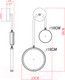 Миниатюра изображения товара Бра Arte Lamp Holly A1364AP-2PB