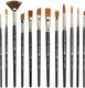 Миниатюра изображения товара Набор кистей Brauberg Art Classic / 200963 (12шт, синтетика)